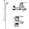 Душевой комплект Grohe Euroeco 124428